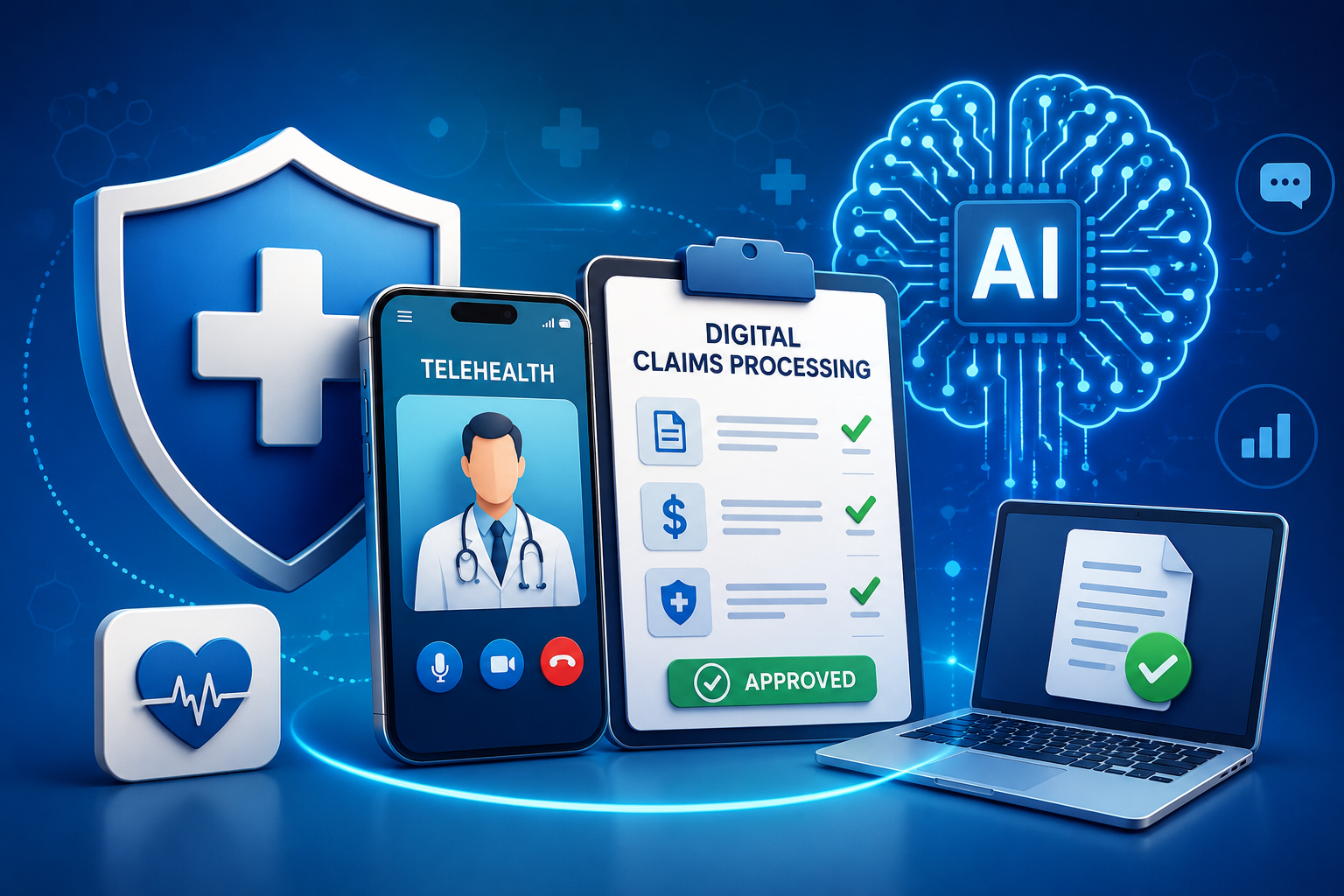 The Future of Health Insurance: AI, Telehealth, and Digital Claims Processing 4fe3dffc-e890-40cc-b81e-607f1981ee60